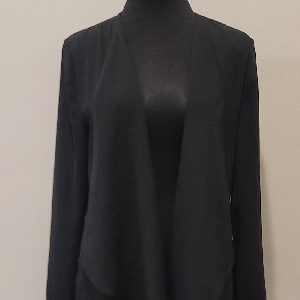 Leith Collarless Blazer Size Medium